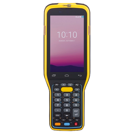 Терминал сбора данных CipherLAB RK95-X8-28K, Android 12 (Bluetooth, Wi-Fi, двумерный дальнобойный считыватель - Zebra SE4850, GMS, в комплекте с кабелем SNAP-ON и БП, без камеры)